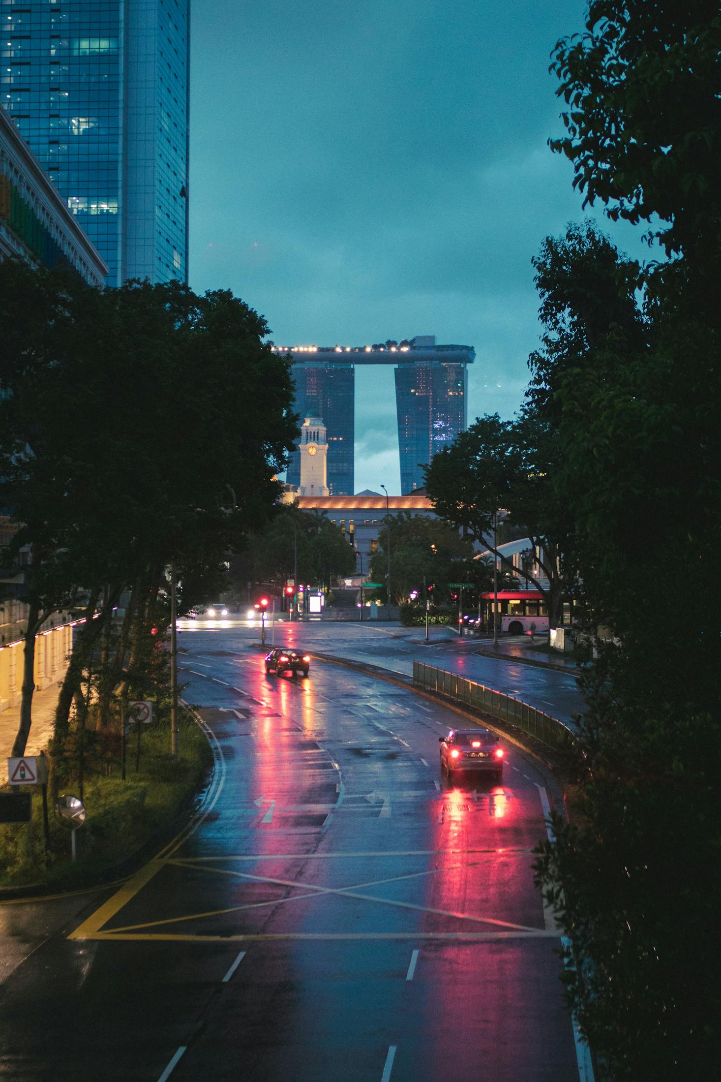 Rain in Singapore