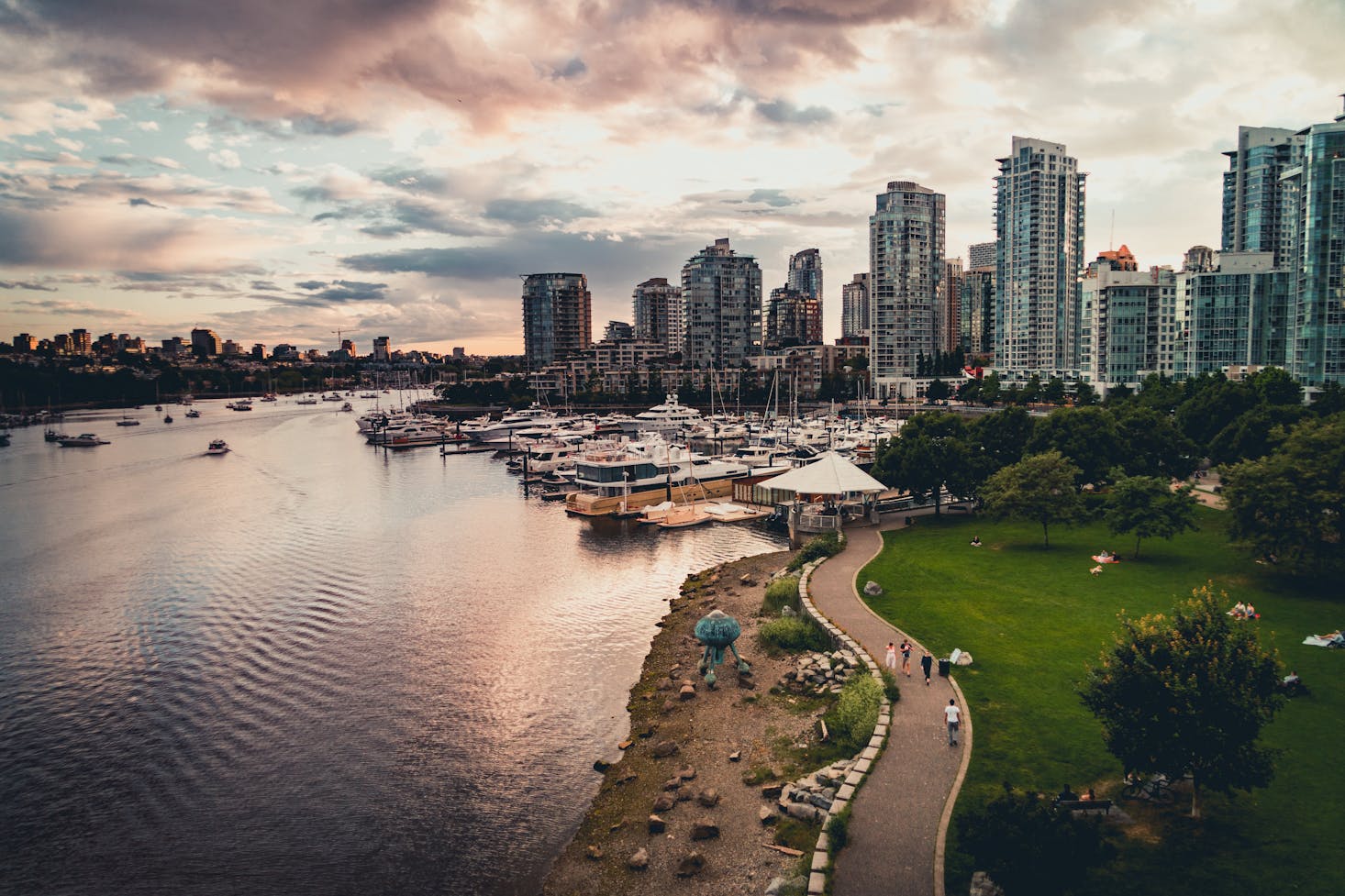 View from Cambie Street Vancouver