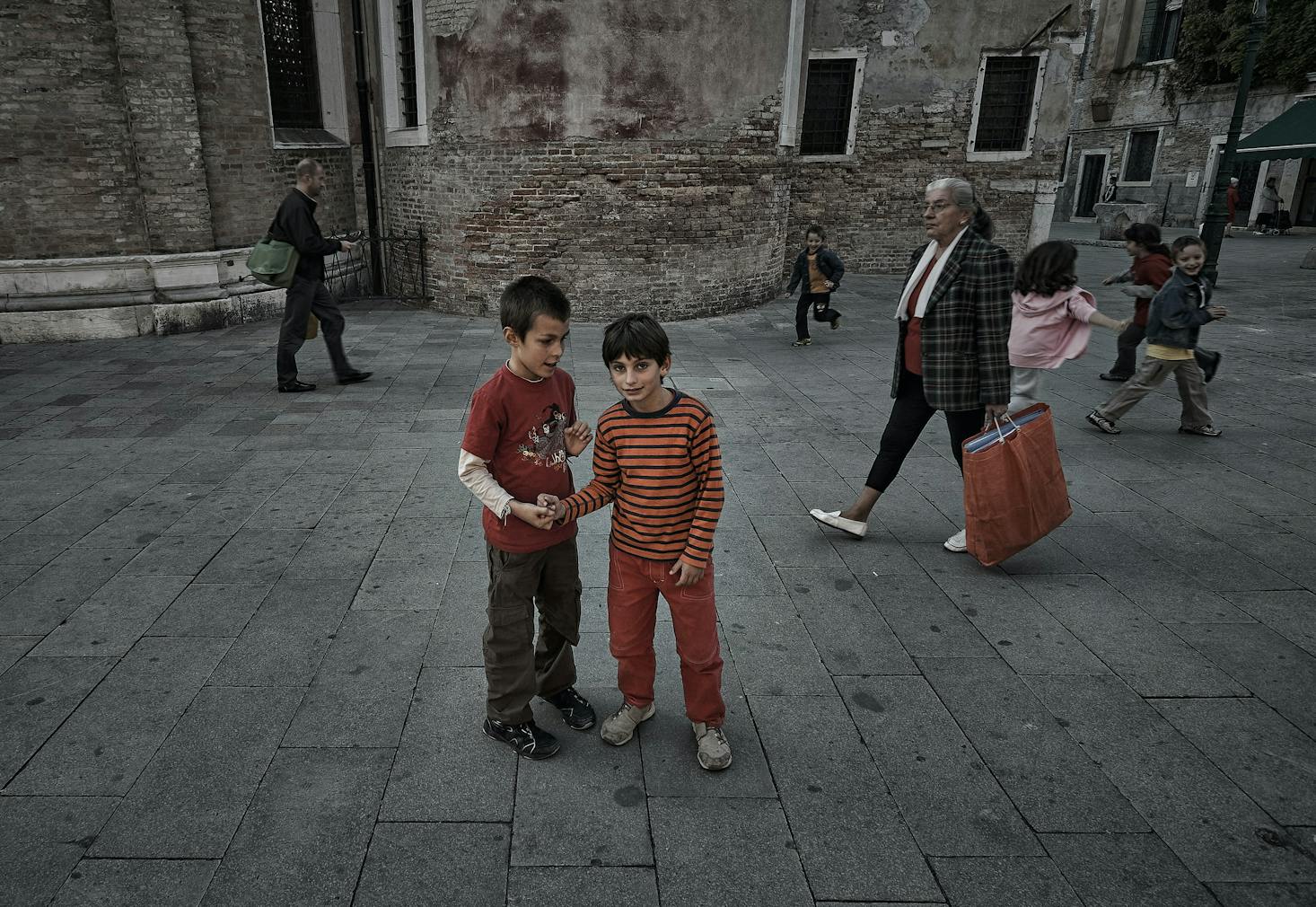 Kids in Venice