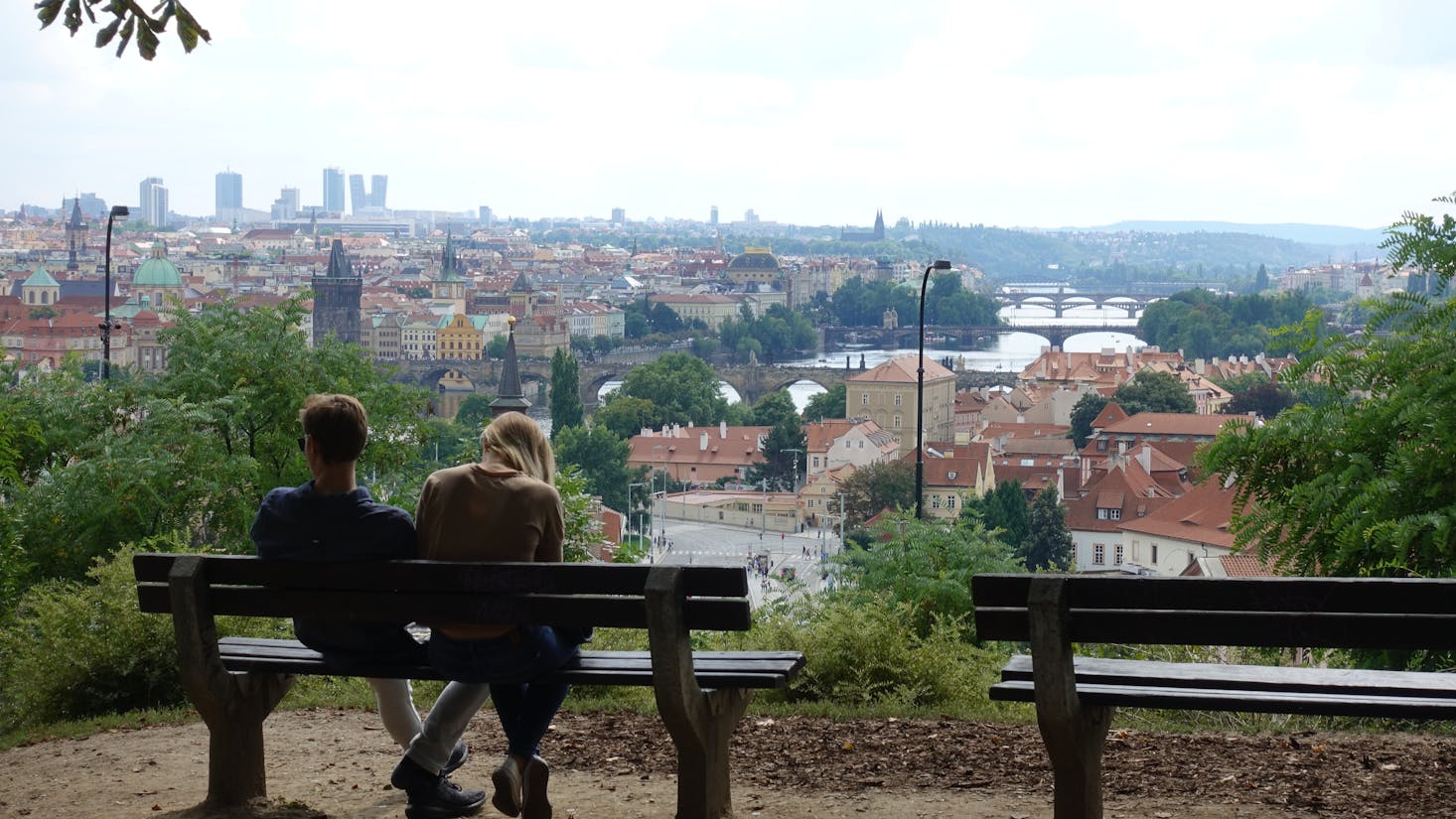 View over Prague