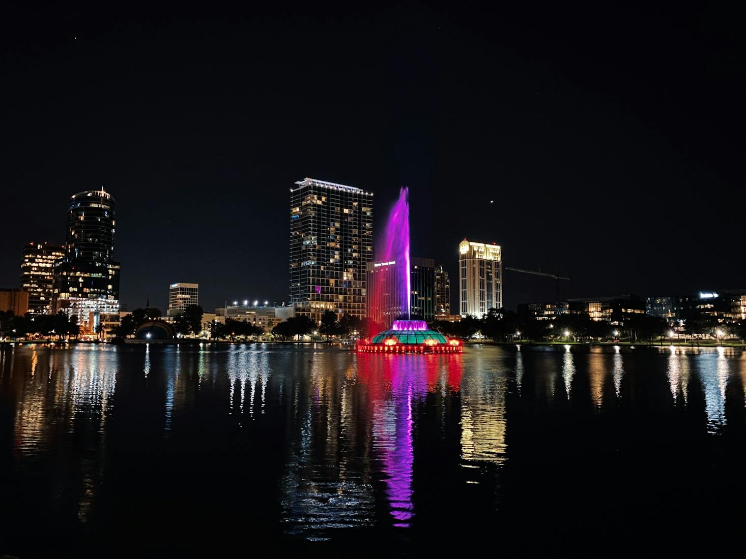 Orlando, Florida at night