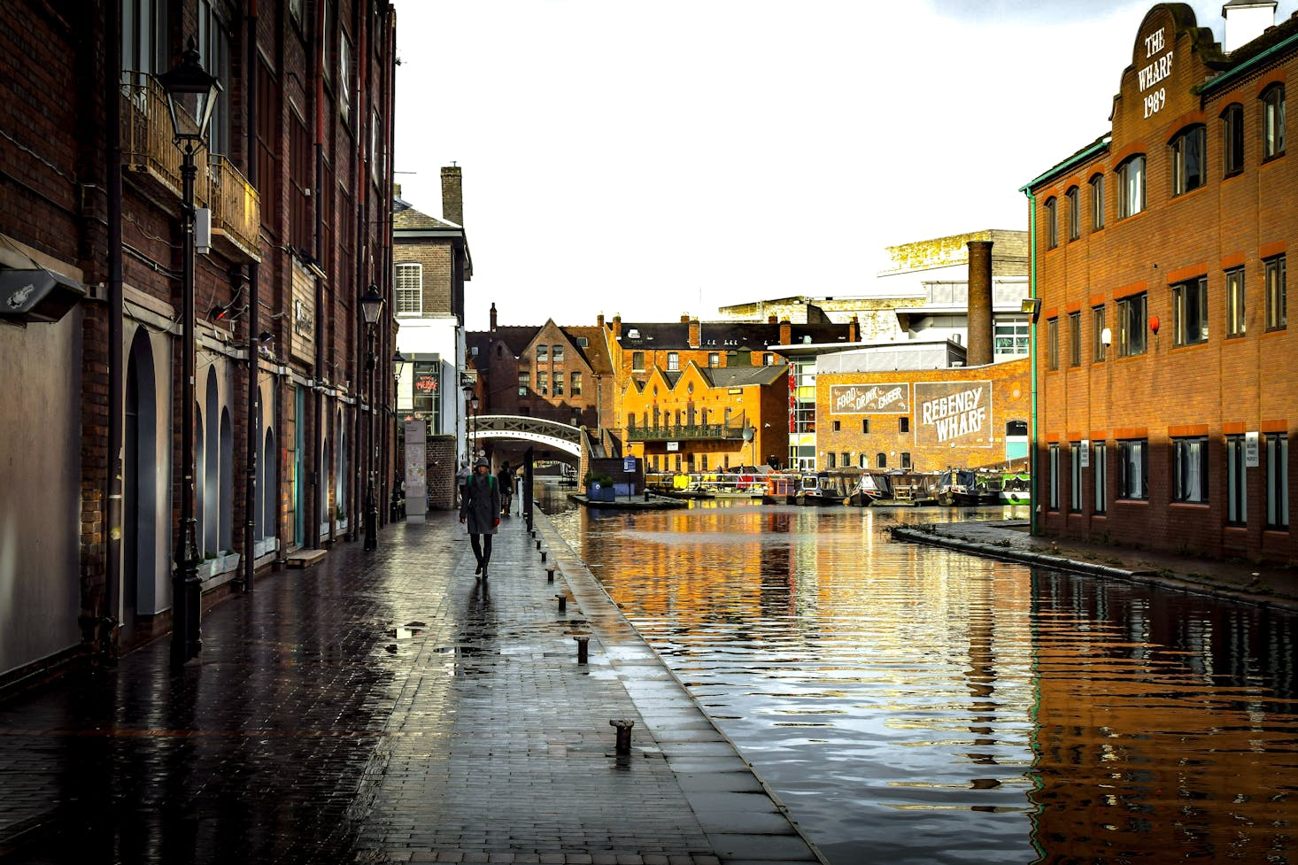 Birmingham On a Rainy Day