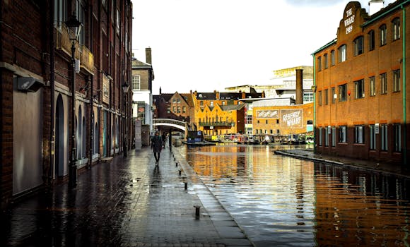 Birmingham On a Rainy Day