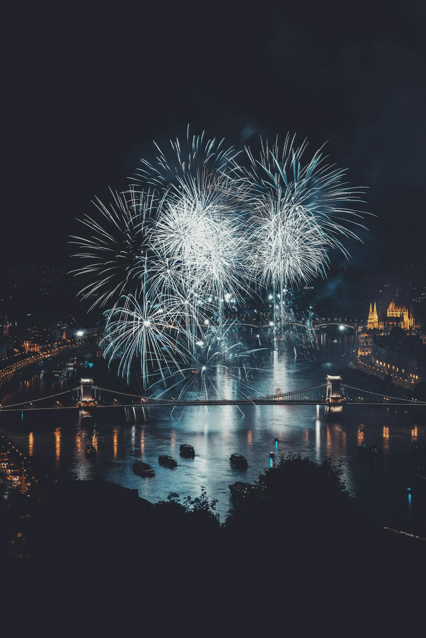 Fireworks in Budapest