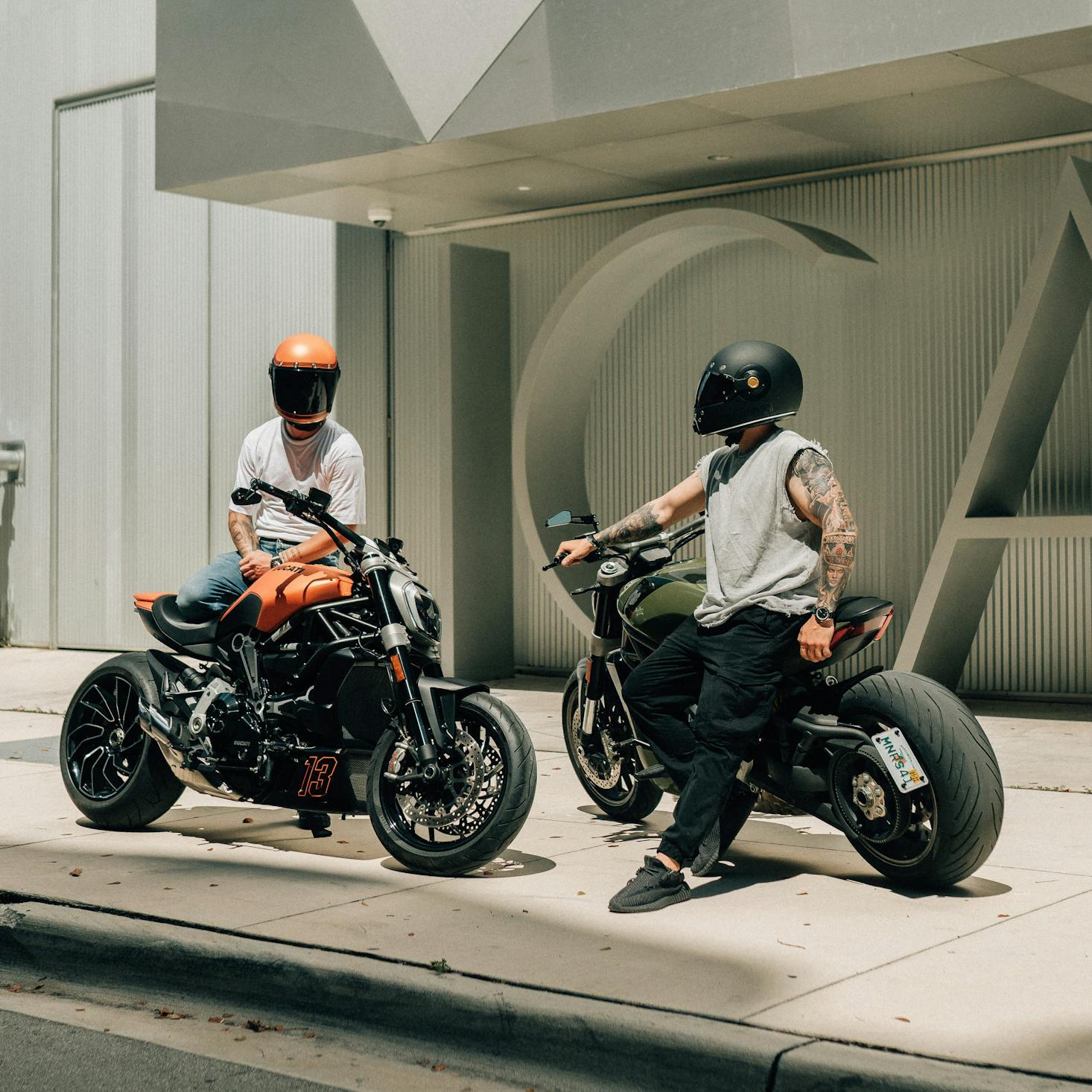 Motorbikes in Miami, Florida