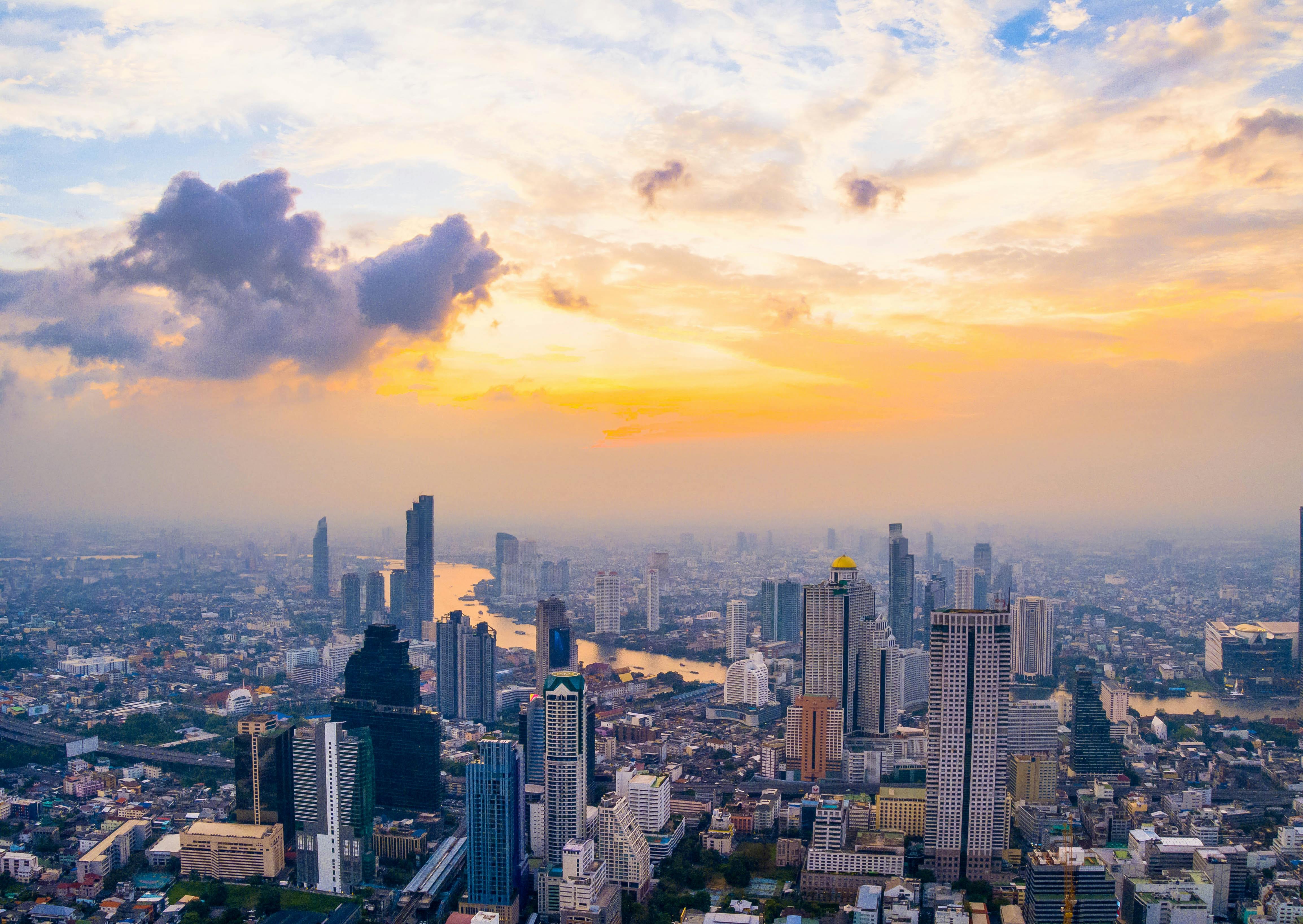 Skyline of Bangkok