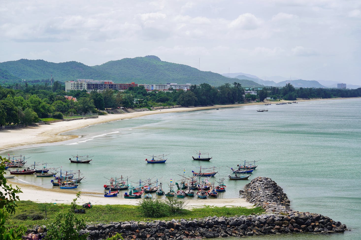 Hua Hin Beach near Bangkok