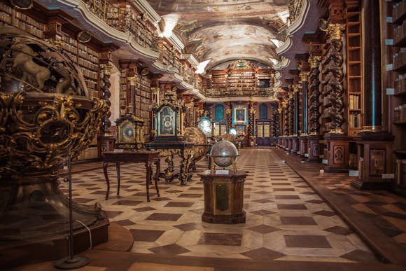 Old library in Prague