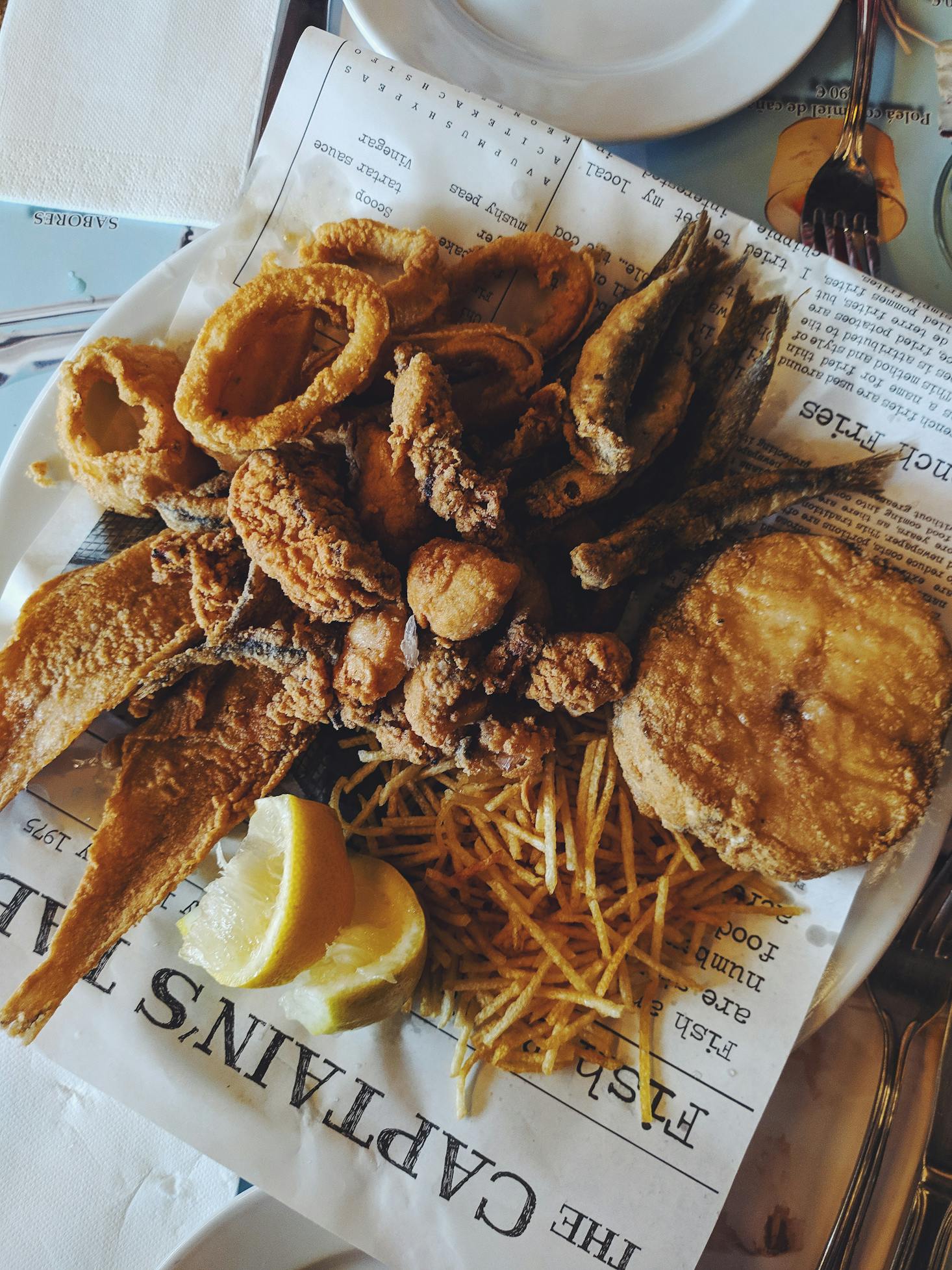 Fried foods in Seville