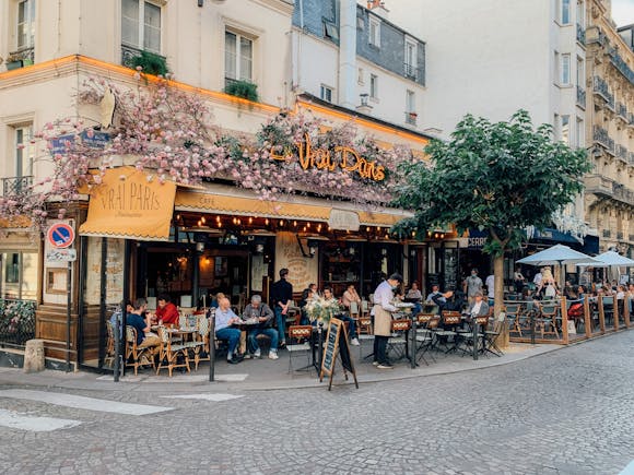Romantic restaurants in Paris