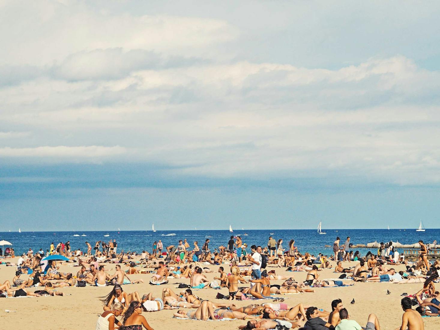 Beach in Barcelona