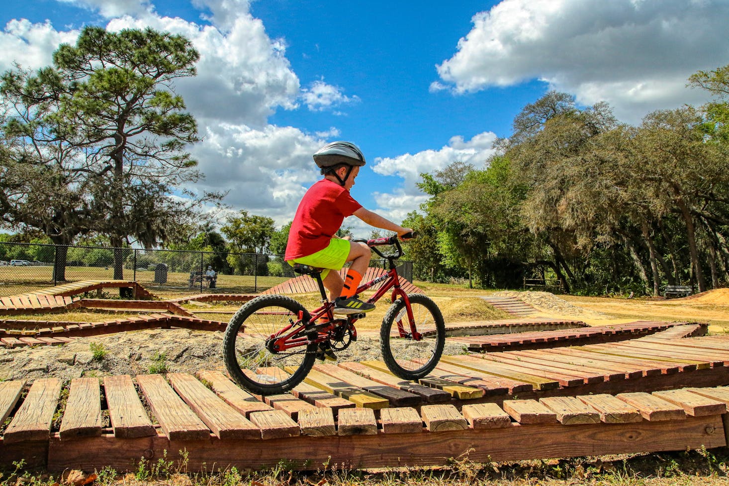 Bike riding with kids in Orlando