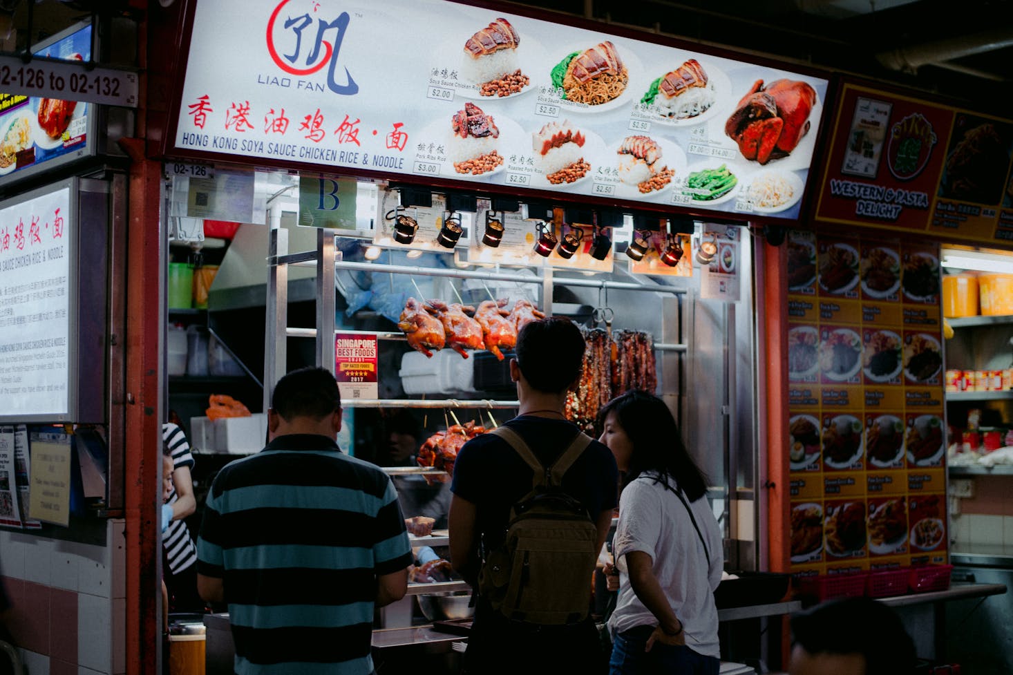 Street food in Singapore