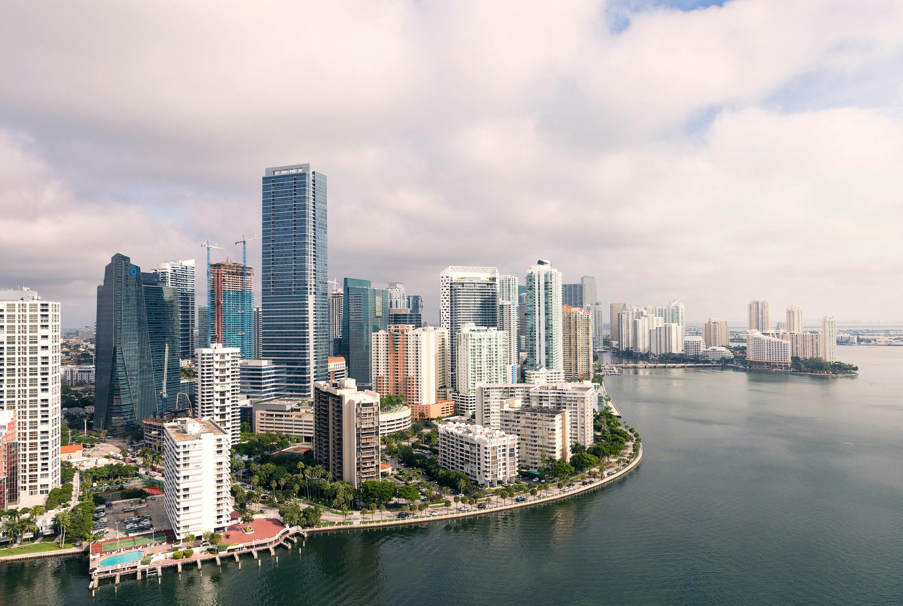 Skyscrapers in Miami, Florida