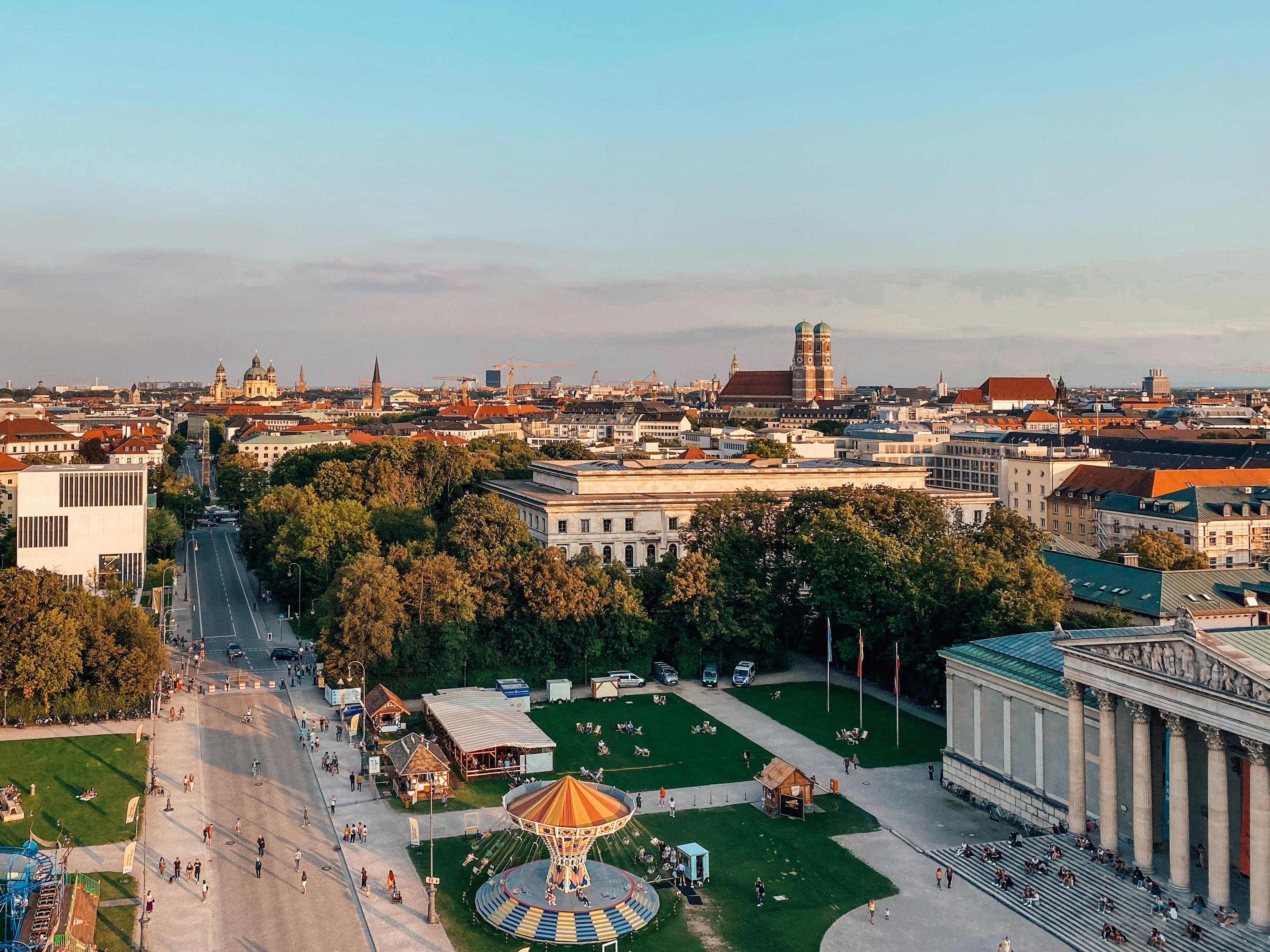 Drinks with a view in Munich
