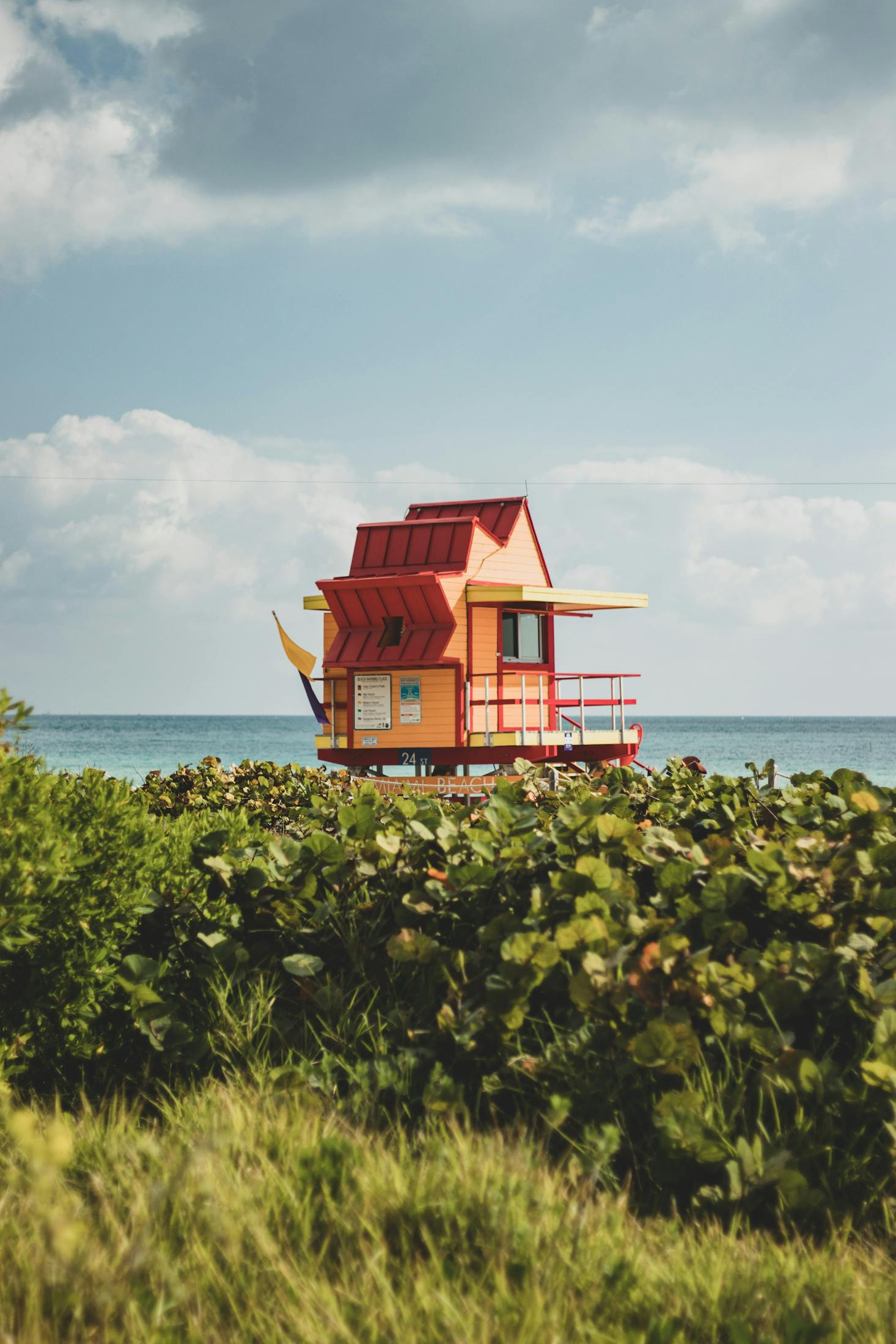 Beach in Miami, Florida