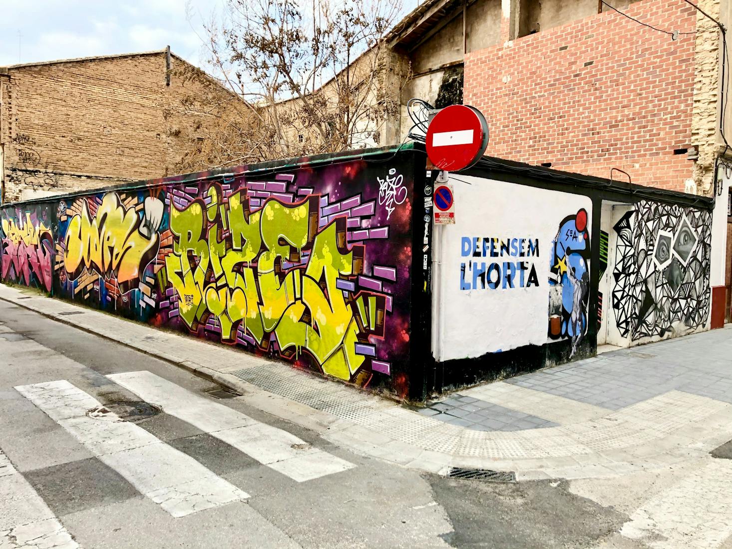 Street art in Valencia, Spain