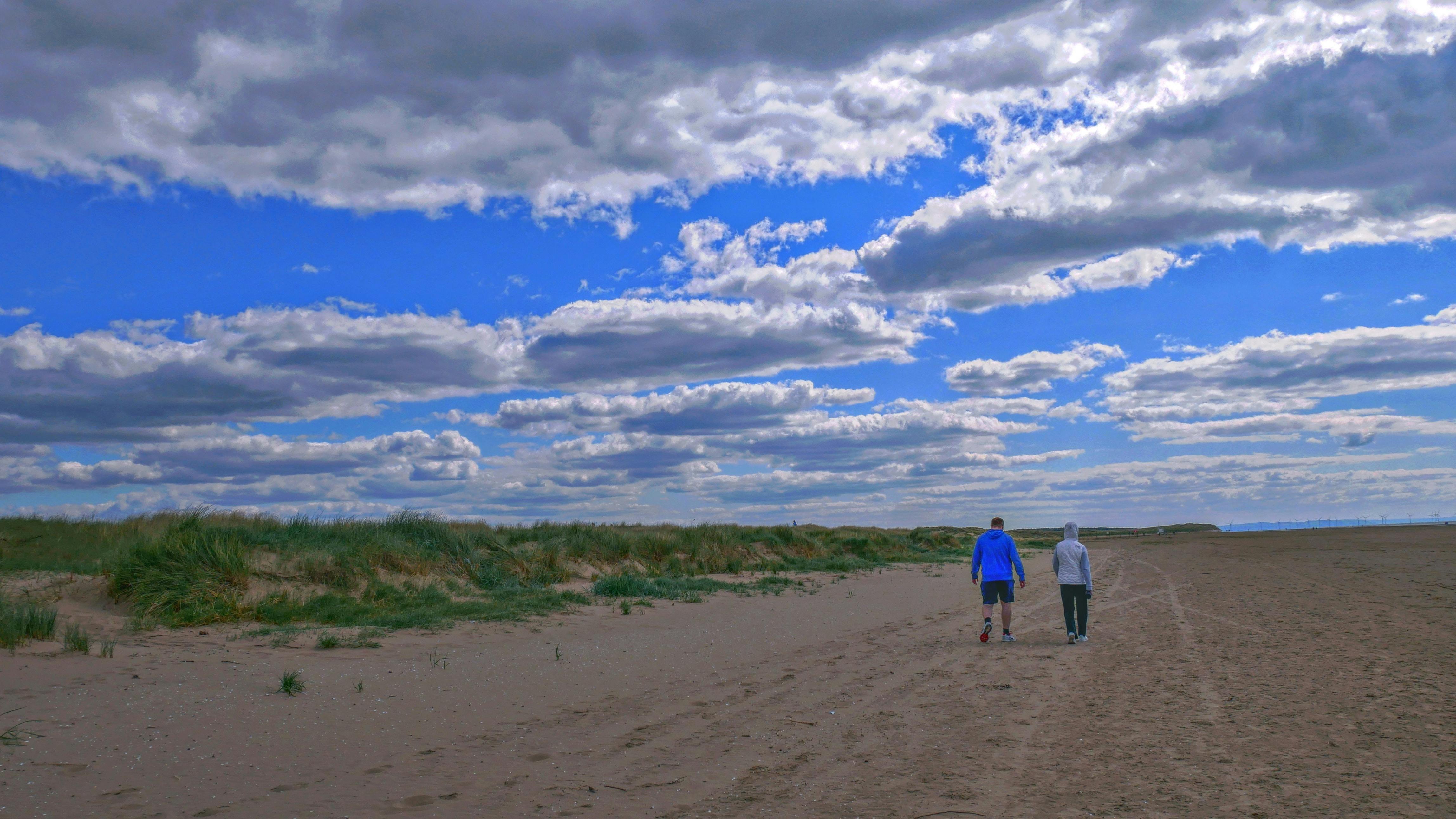 Ainsdale Beach near Liverpool