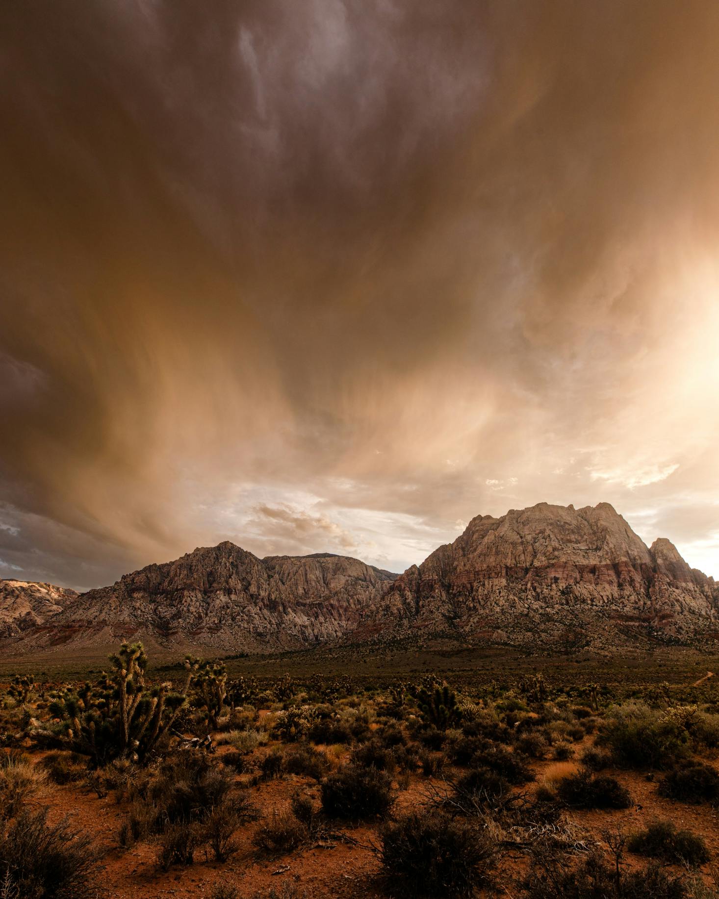 Las Vegas countryside