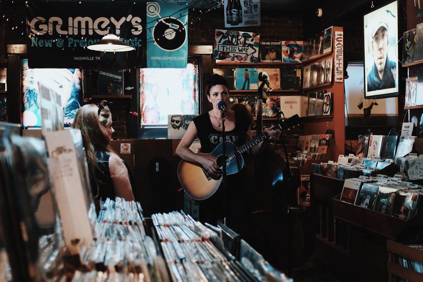 Record store in Nashville
