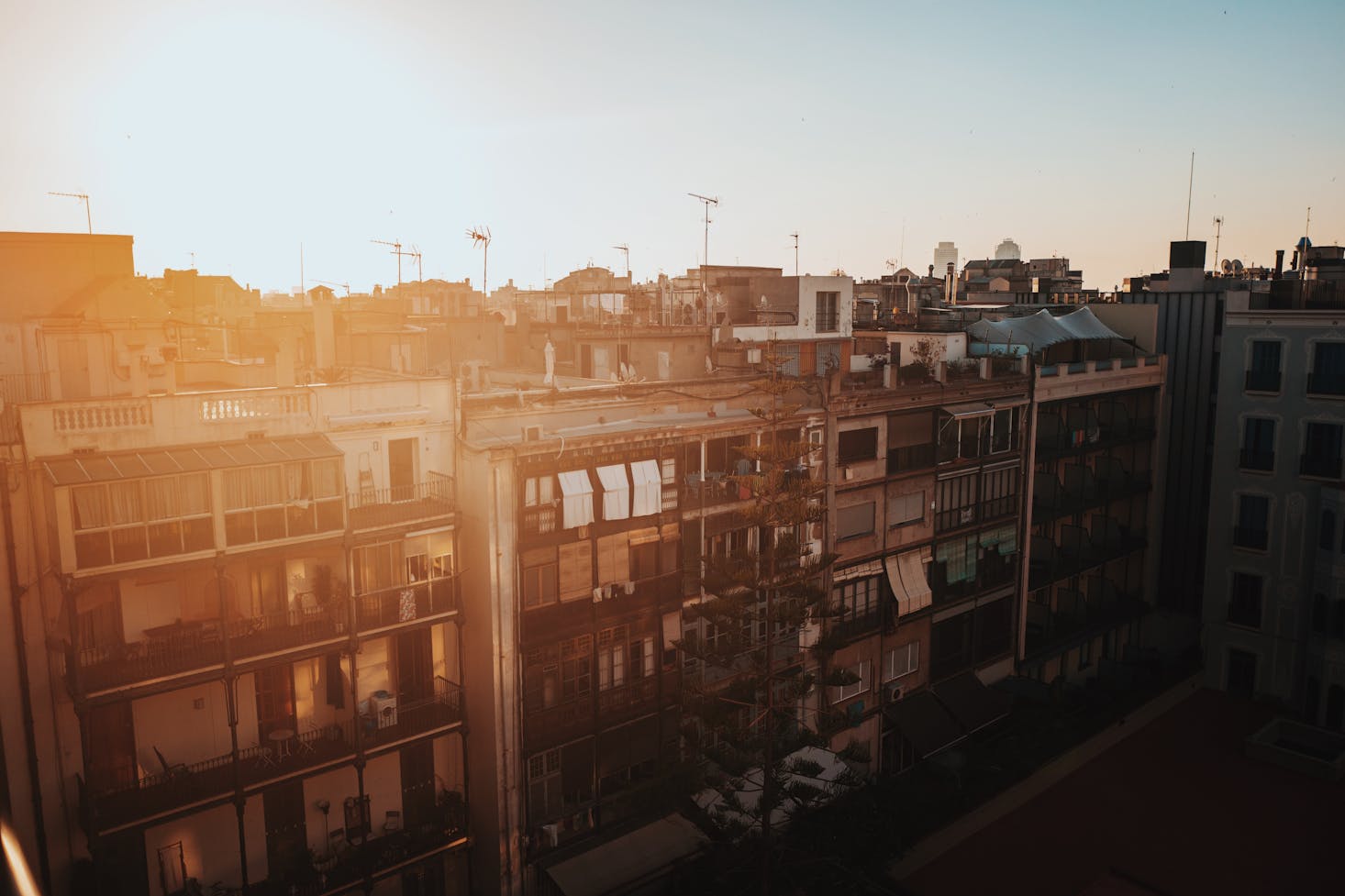 Street in Barcelona, Spain