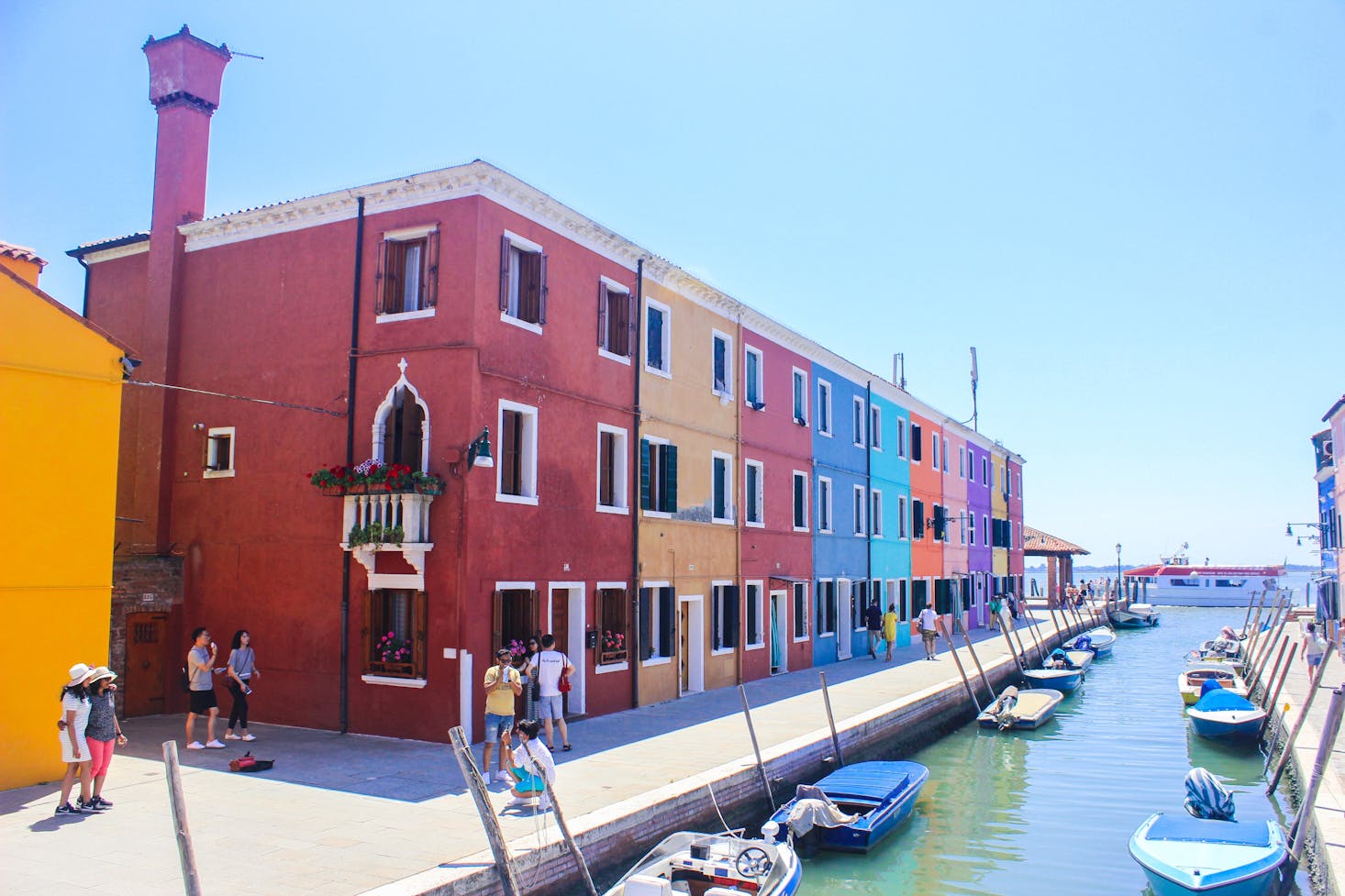 Canal view from hotel in Venice