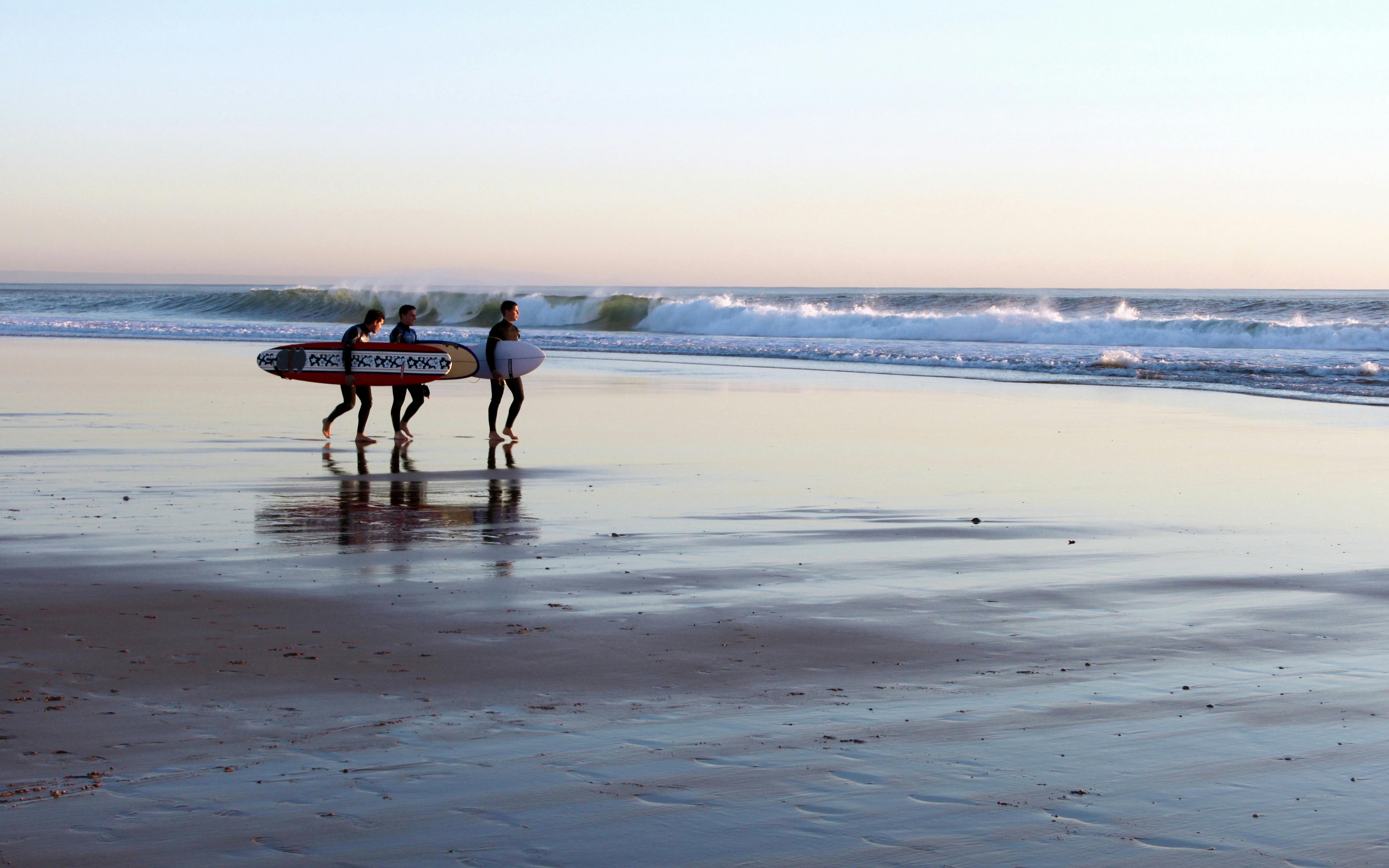 Praia de Carcavelos near Lisbon