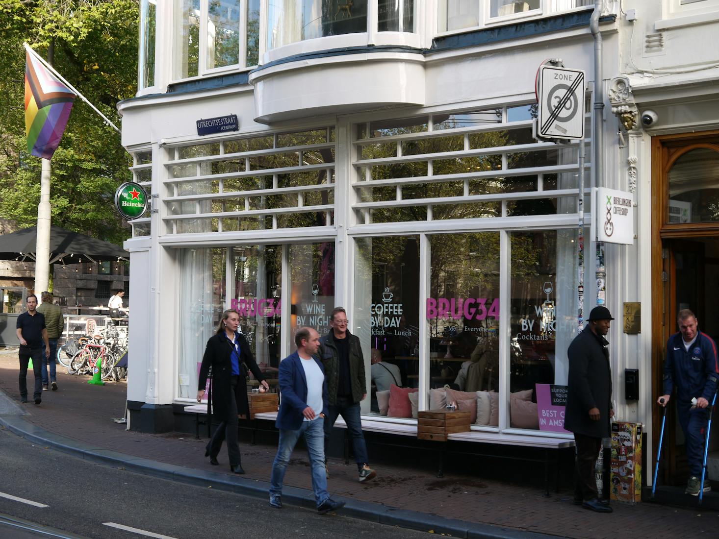 Café in Amsterdam