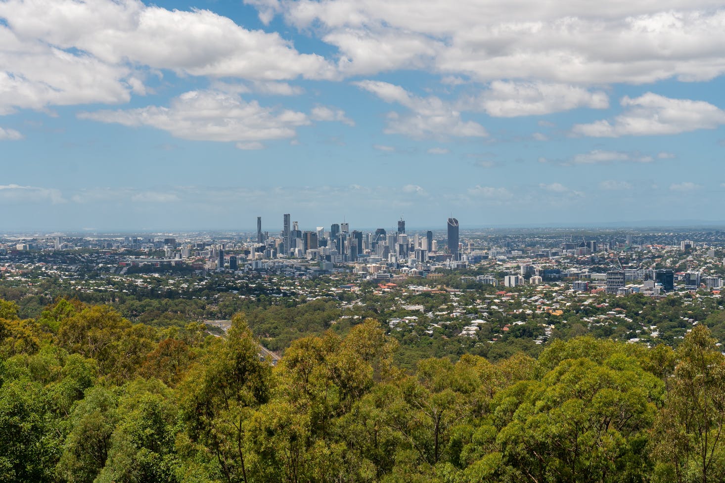Summit view in Brisbane