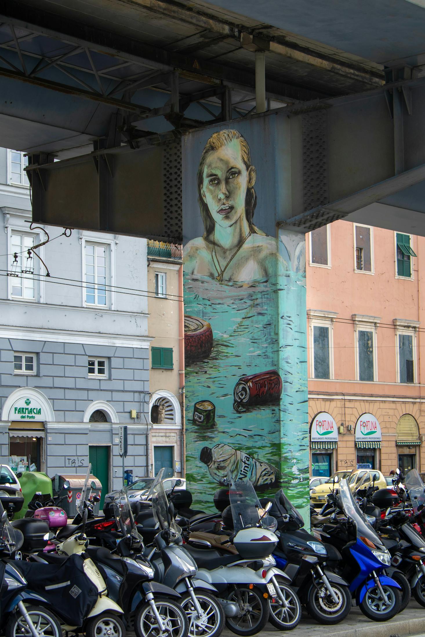 Street art in Genoa