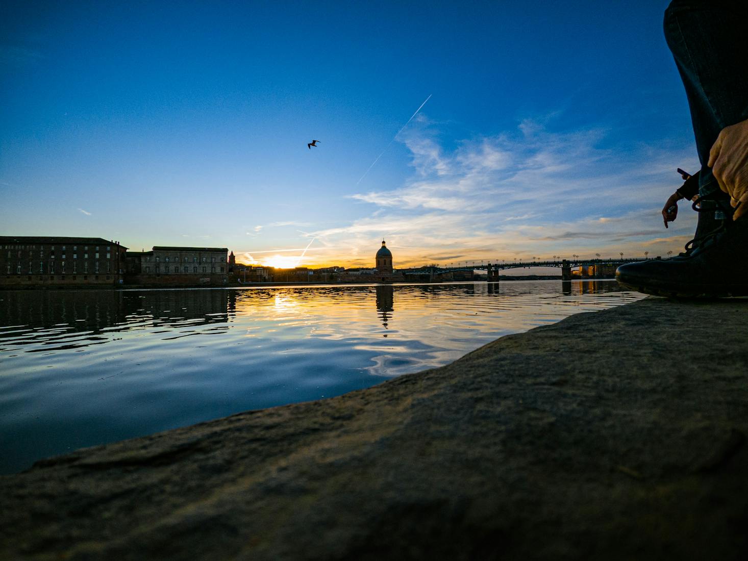 Toulouse at night