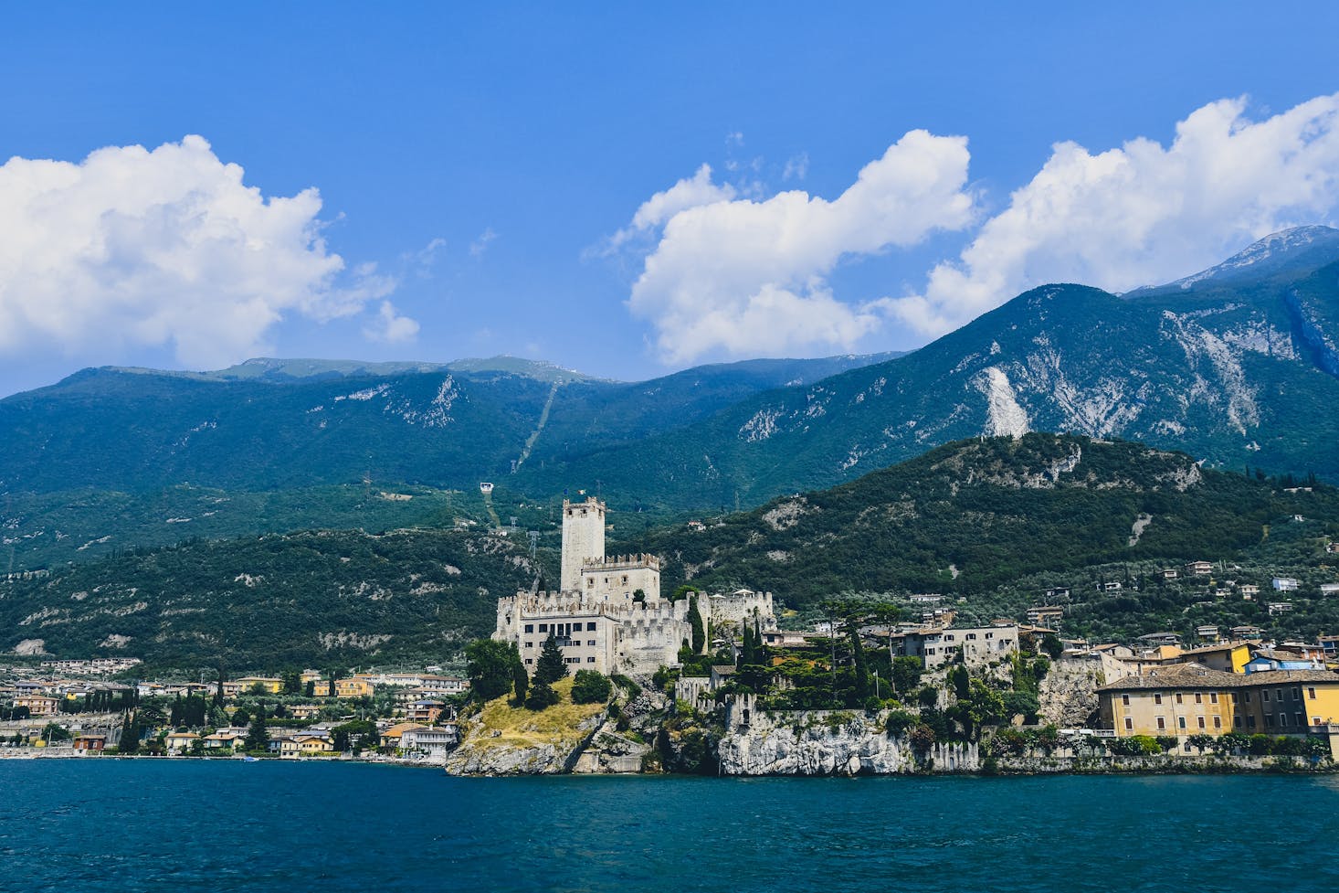 Malcesine beaches near Verona