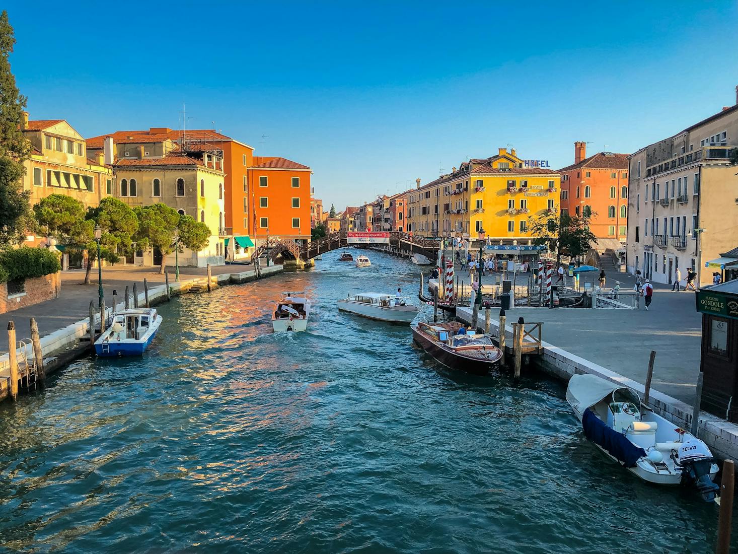 Canal view in Venice