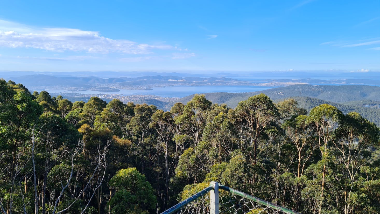 Summit View in Hobart
