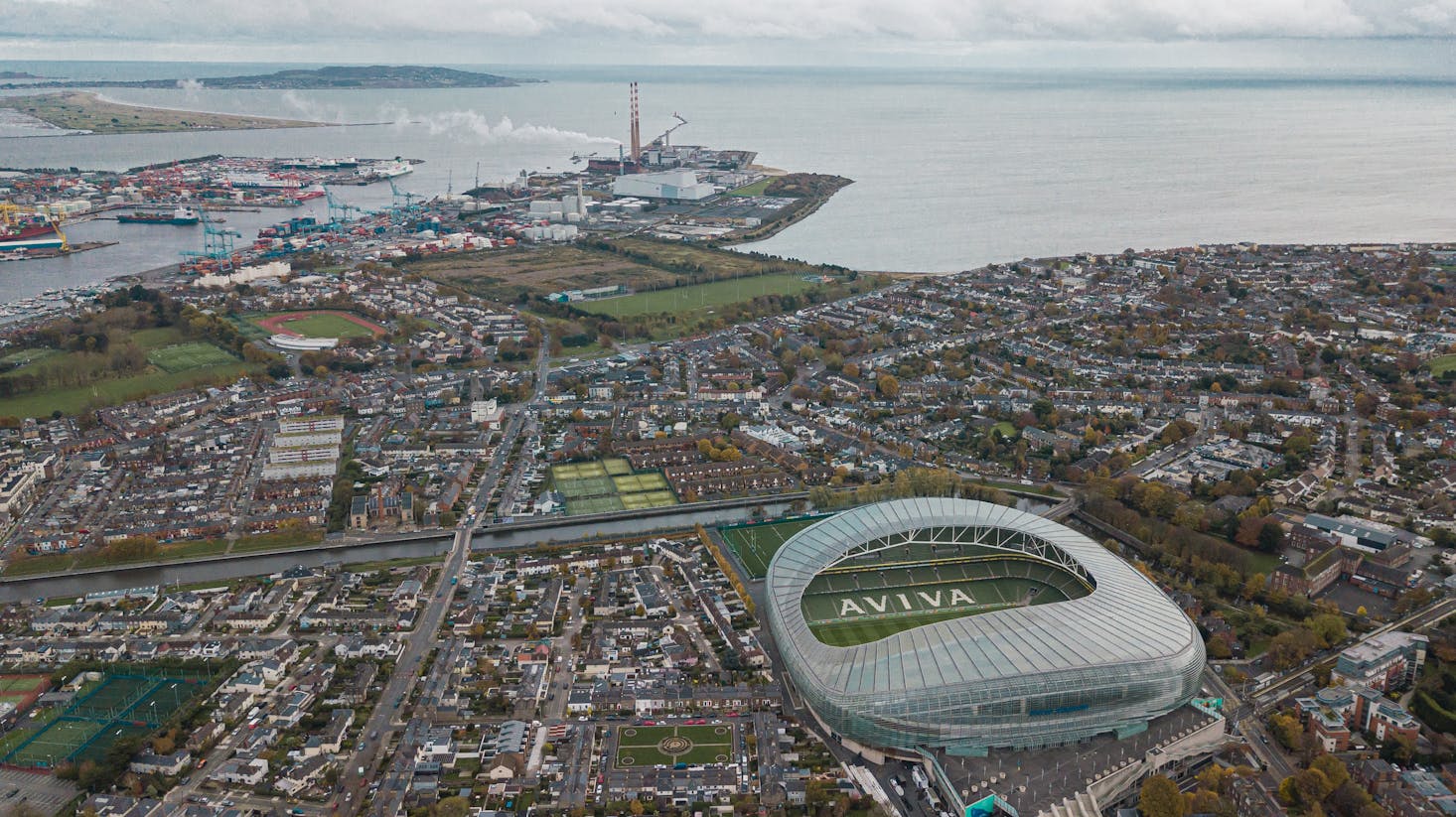 Sports Stadium in Dublin, Ireland