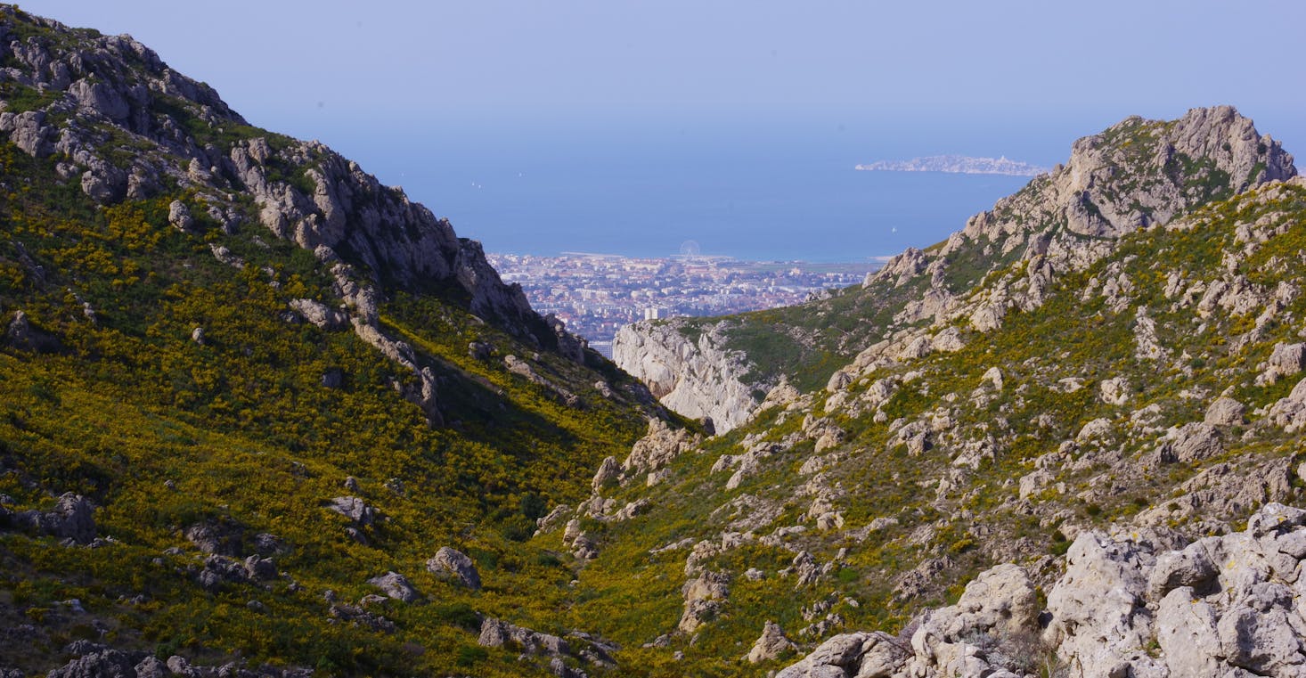 Mountain hikes near Marseille