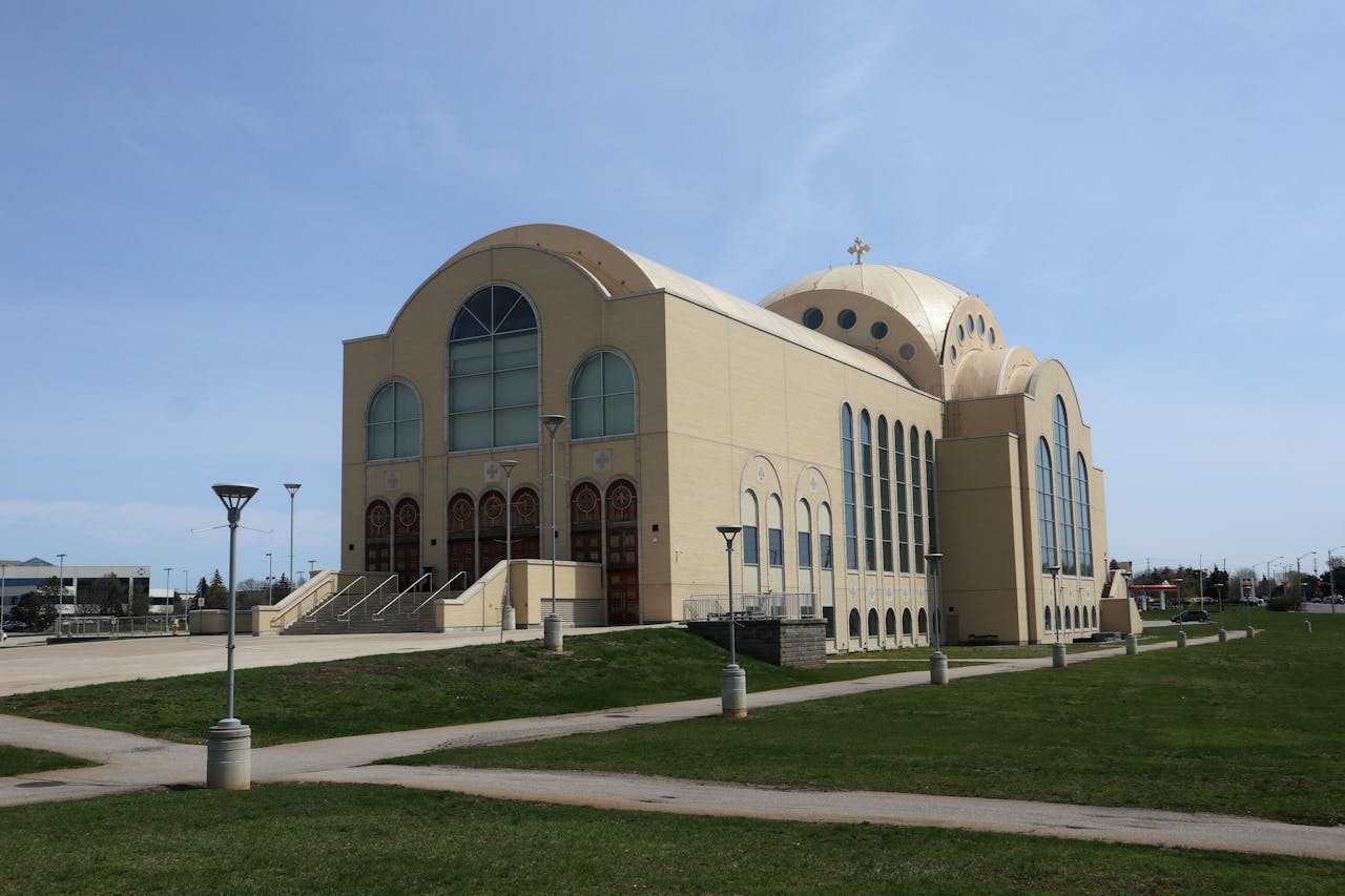 A cathedral in Markham, Ontario A cathedral in Markham, Ontario
