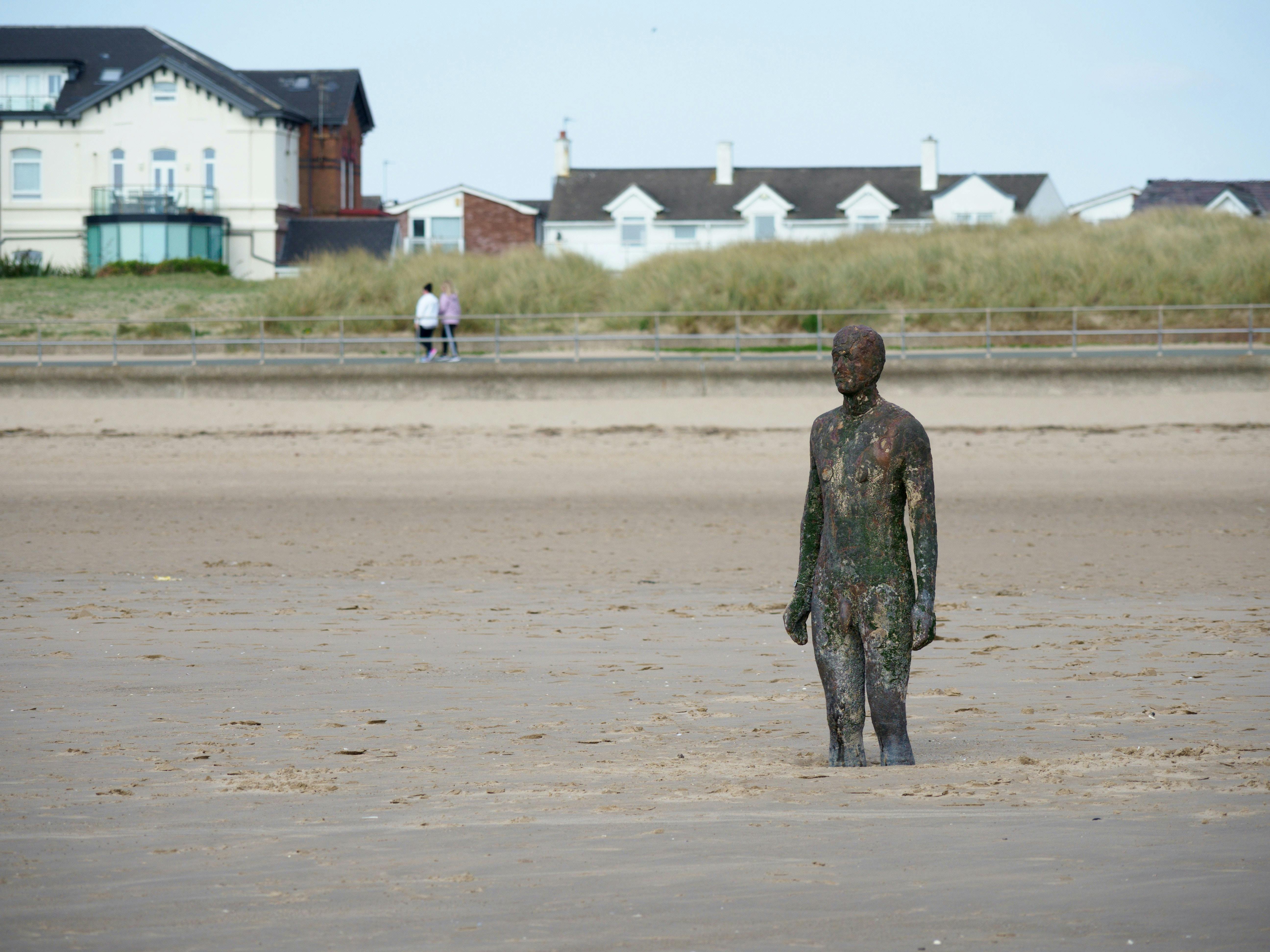 Crosby Beach near Manchester