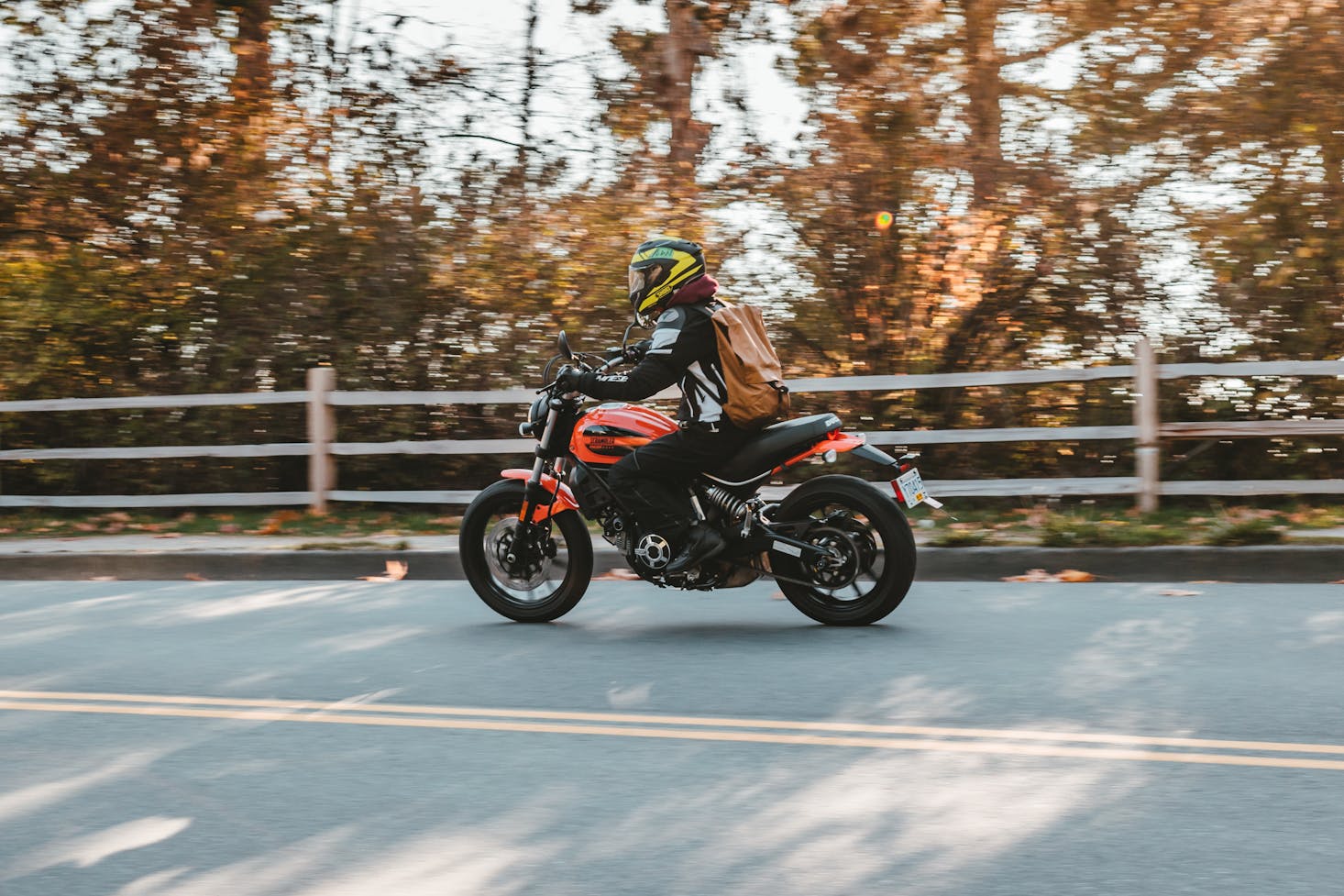 Motorcycle ride in Vancouver