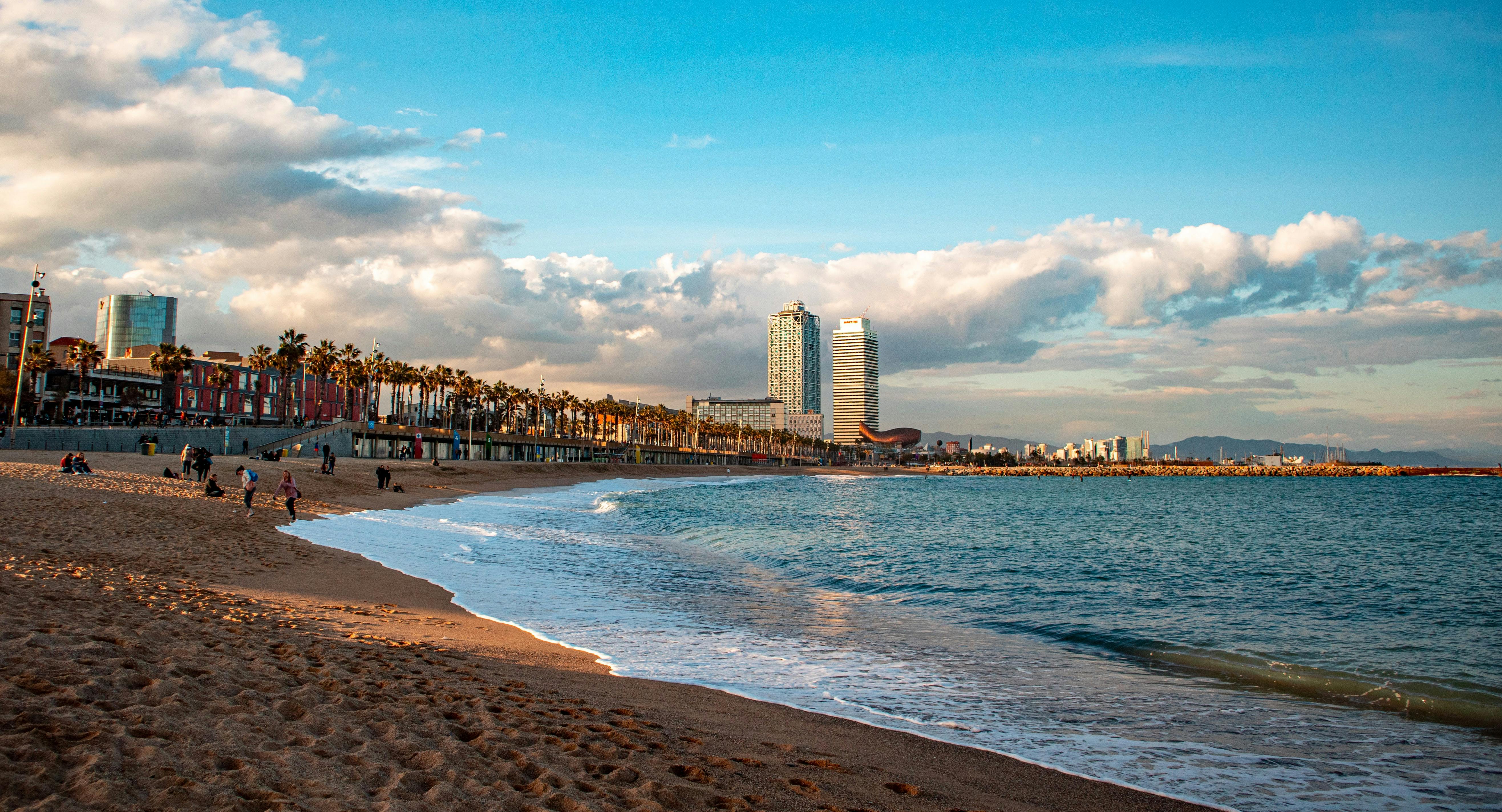 Beach in Barcelona