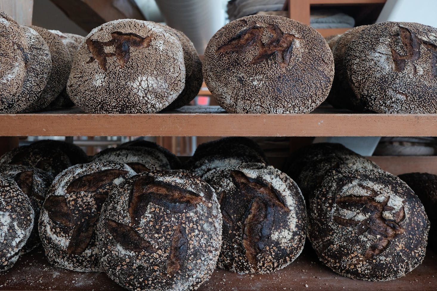 Freshly baked bread, San Francisco