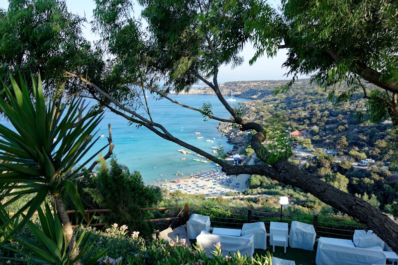 Sea view in Ayia Napa, Cypress