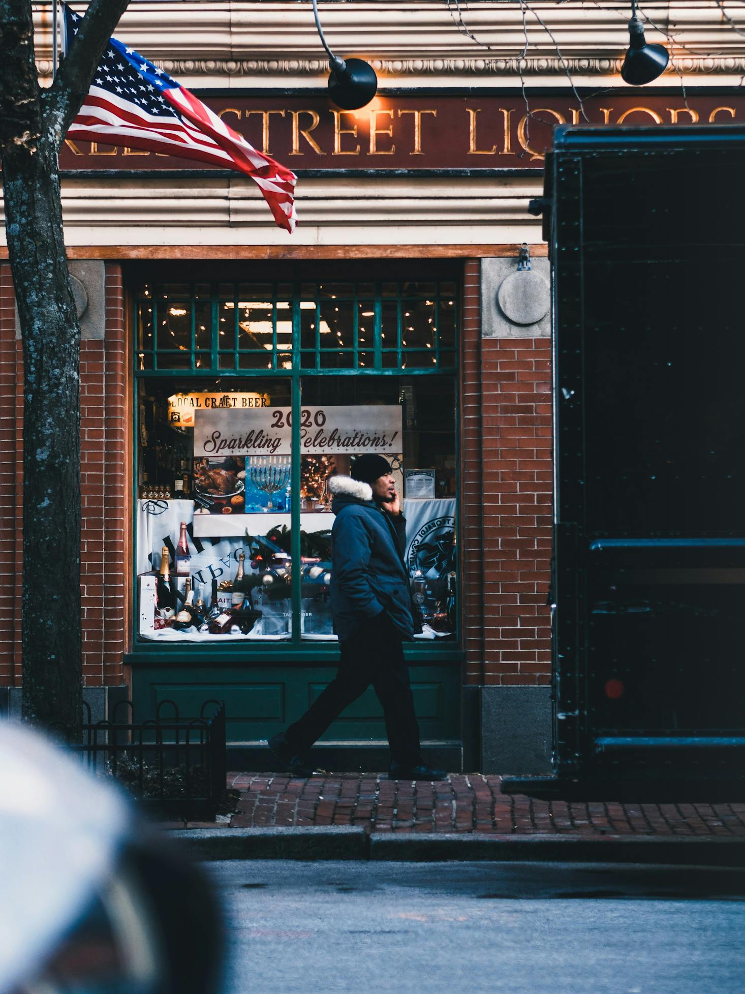 Historic storefront in Boston