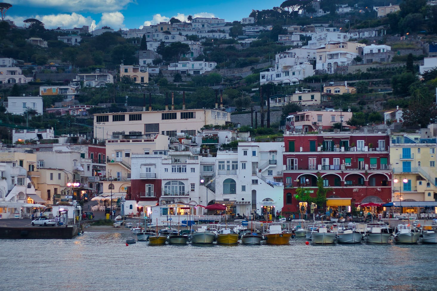 Beaches near Naples, Italy