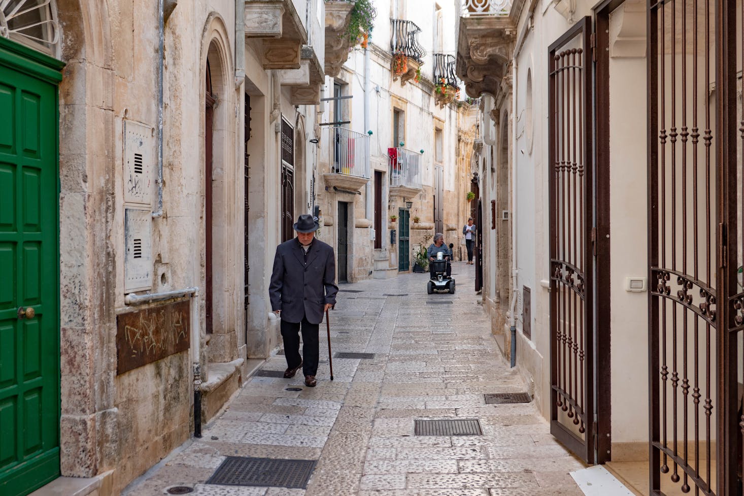 Street in Bari, Italy