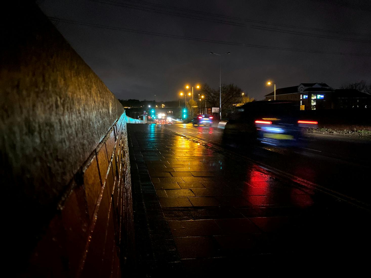 Birmingham at night