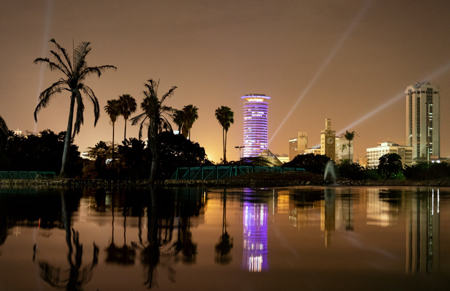 Nairobi at night