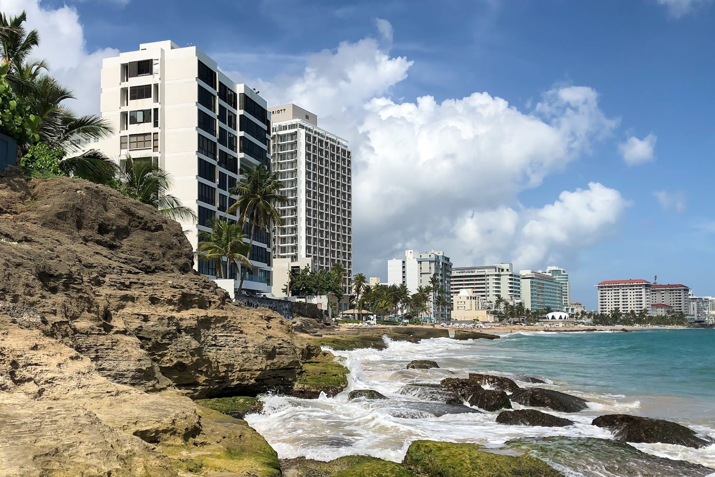 Beaches near San Juan, Puerto Rico