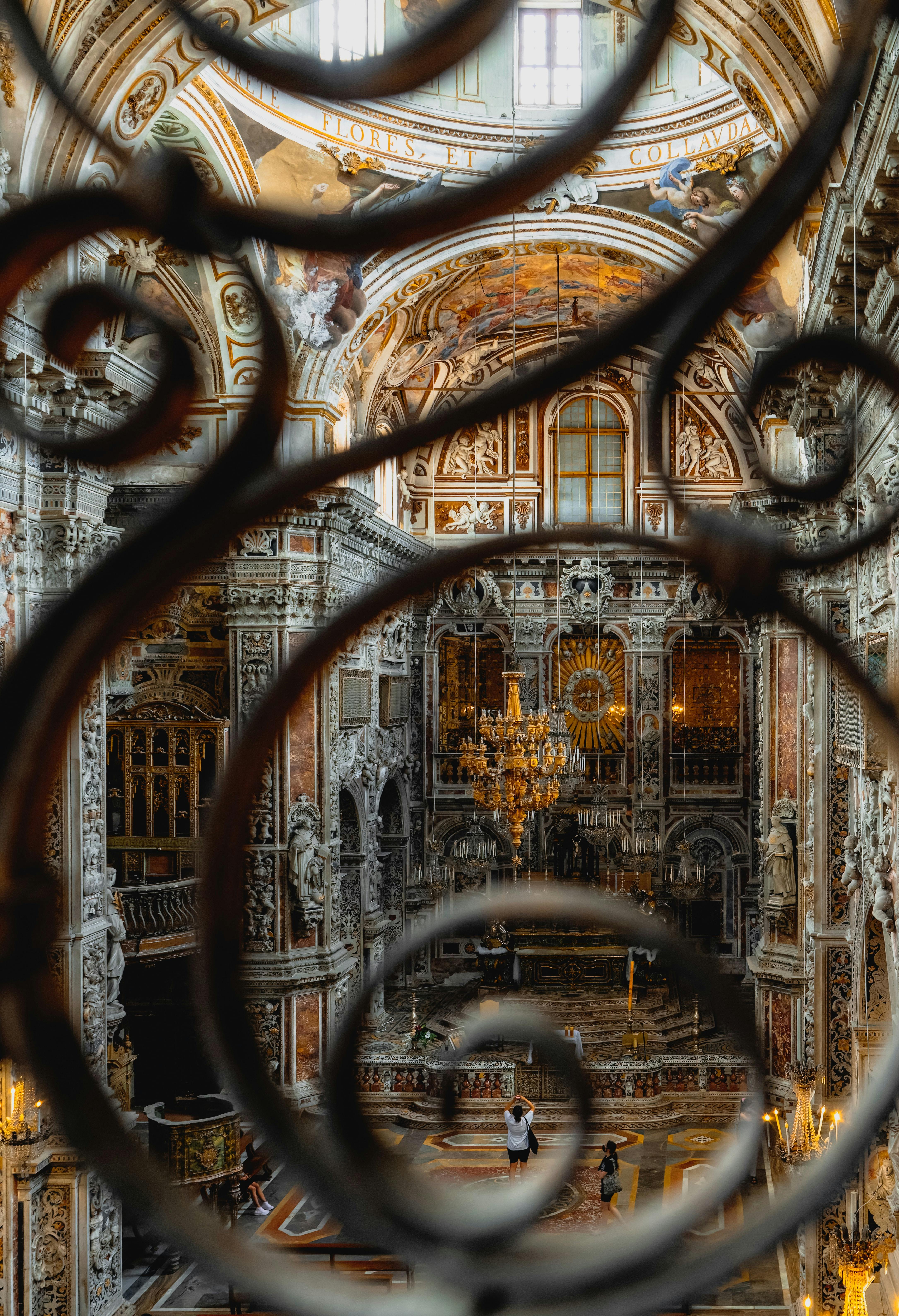 Church interior in Palermo