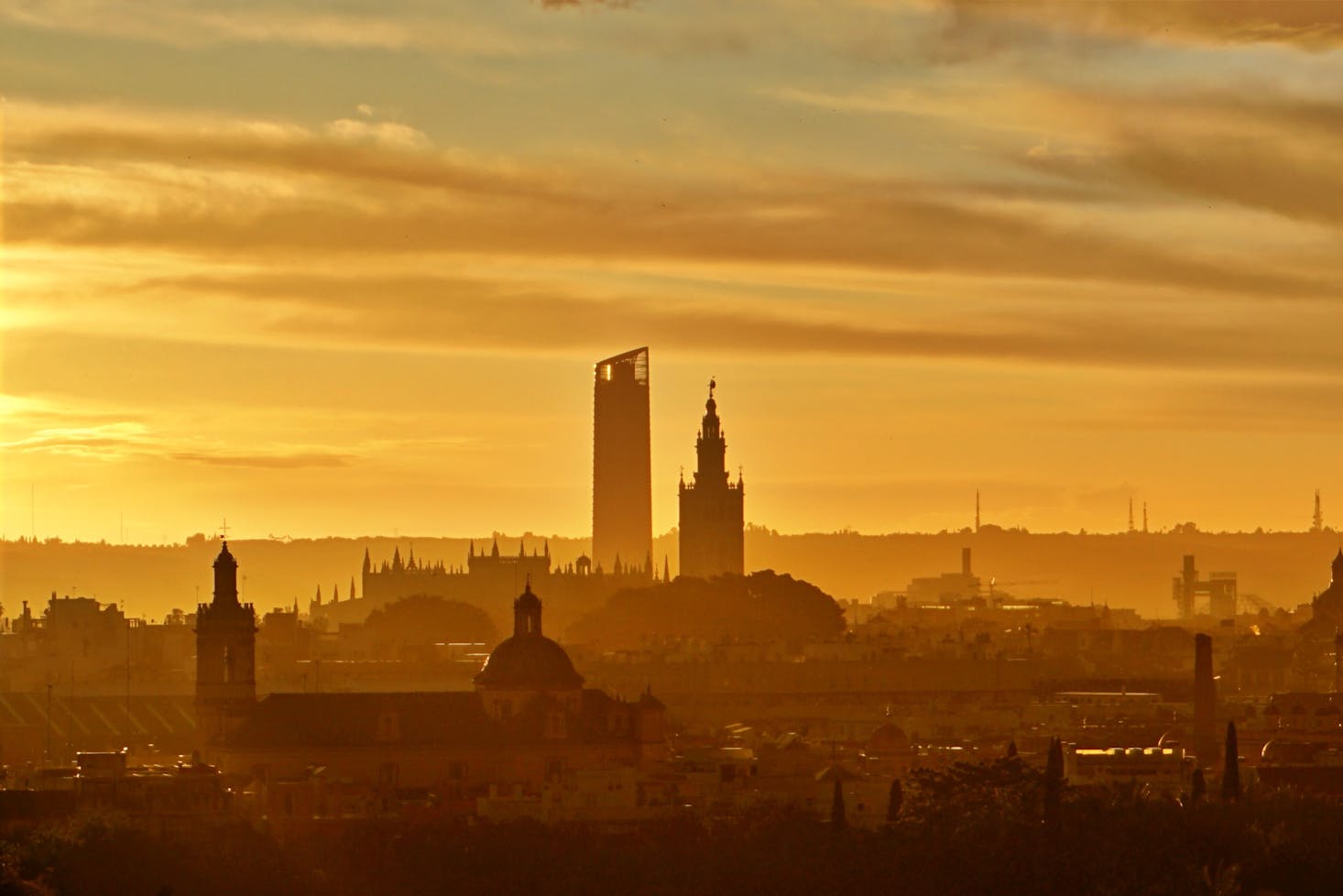 Sunset in Seville